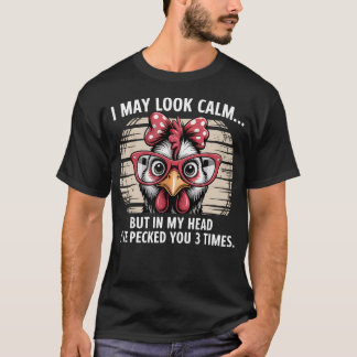 Camiseta Loco Corral Chistoso Sueños De Gallina Divertida P