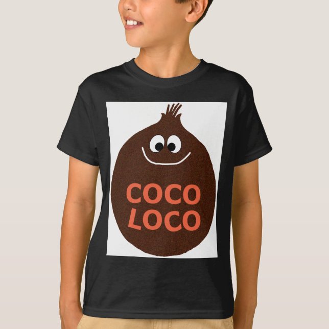 CAMISETA LOCO DE LOS COCOS (Anverso)