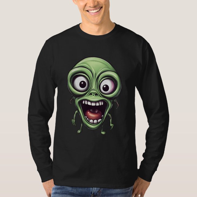 Camiseta Loco extraterrestre (Anverso)