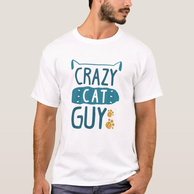 Camiseta Loco Gato (Anverso)