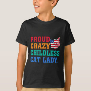Camiseta Loco Gato sin Niños Lady Kamala-harris Madam Presi