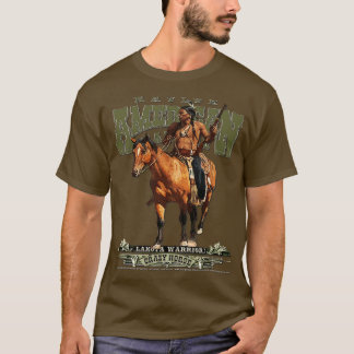Camiseta Loco guerrero del caballo Lakota