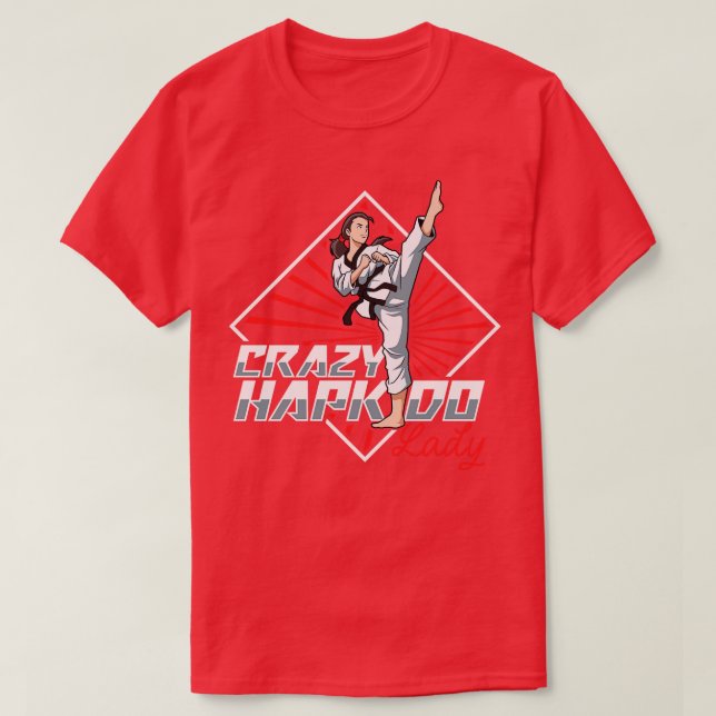 Camiseta Loco Hapkido Lady (Diseño del anverso)