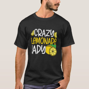 Camiseta Loco Lemonade Lady Helado Jugo de Limón Lemonade J