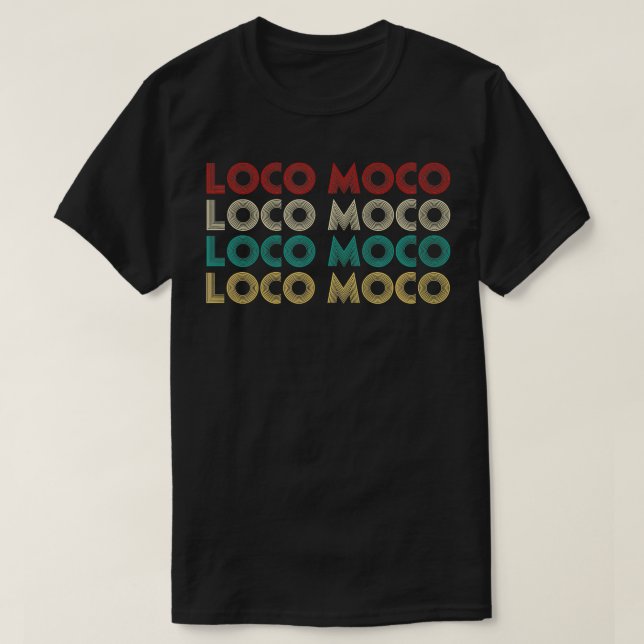 Camiseta Loco Moco Lover (Diseño del anverso)