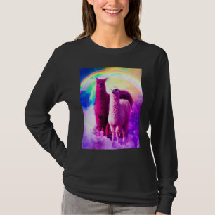 Camiseta Loco Módulo Arcoiris En El Espacio