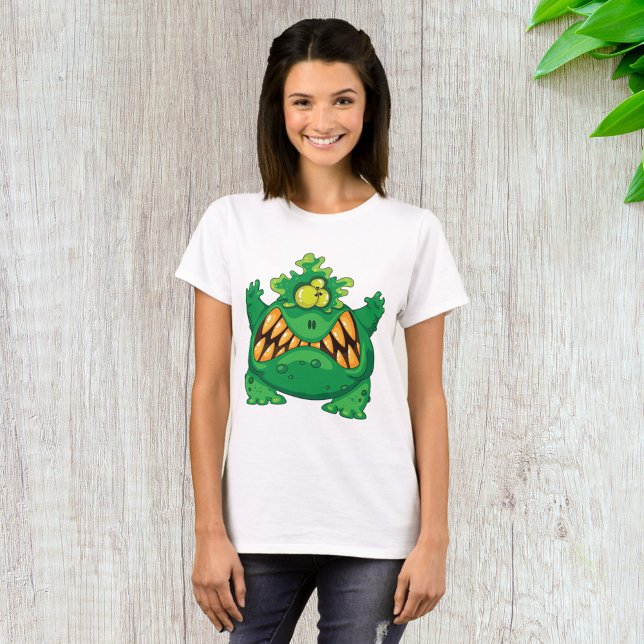 Camiseta Loco Monstruo Verde (Subido por el creador)