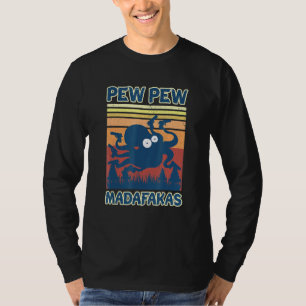 Camiseta Loco Octopus Squid Pew Pew Cuttlefish Madafakas