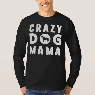 Camiseta Loco perro de la recuperación de oro mamá