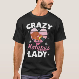 Camiseta Loco Platypus Lady Animal Mamífero Semiacuático