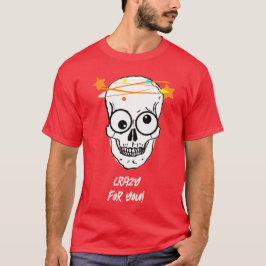CAMISETA LOCO POR TI, EDITABLE