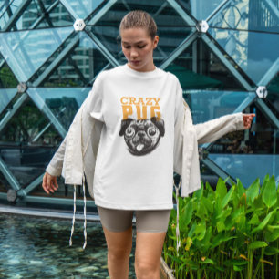 Camiseta Loco Pug