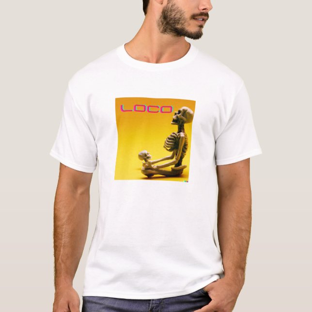 Camiseta Loco Skeleton Tshirt (Anverso)