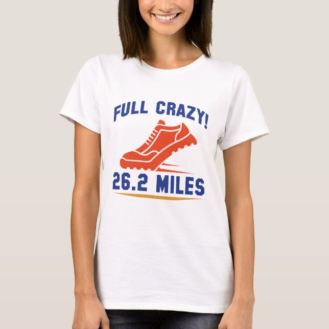 Camiseta Loco total de 26,2 millas (Anverso)