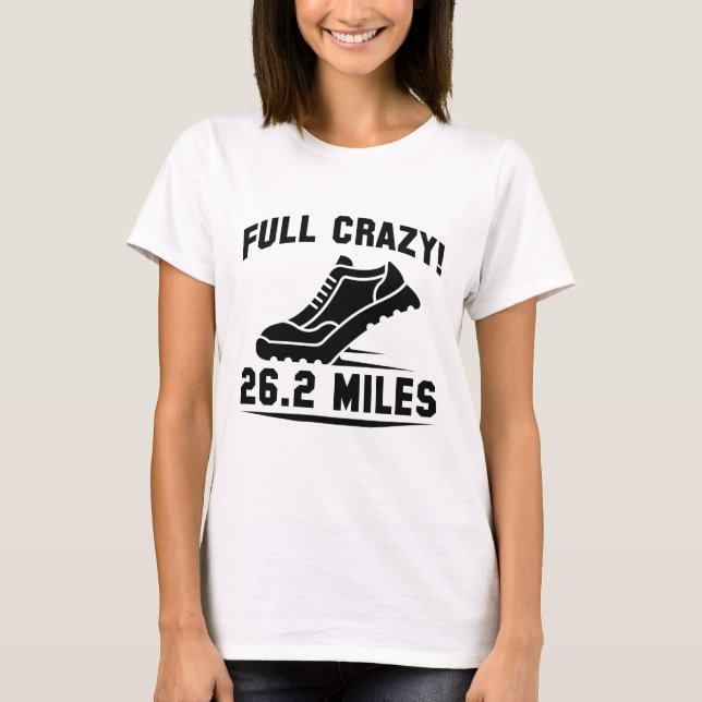 Camiseta Loco total de 26,2 millas (Anverso)