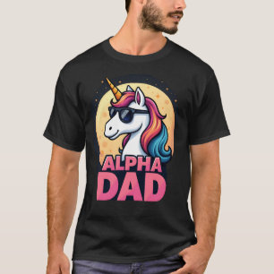 Camiseta Loco Unicornio Papá Laufey Hombres Día del Padre N