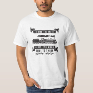 Camiseta Locomotive Railroad Trains Train Driver Gift Idea