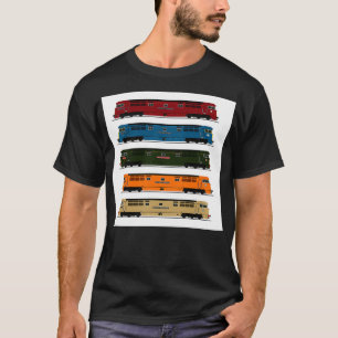 CAMISETA LOCOMOTIVOS DEL FERROCARRIL BRITÁNICO