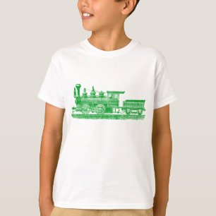 Camiseta Locomotora 02 - Verde de hierba