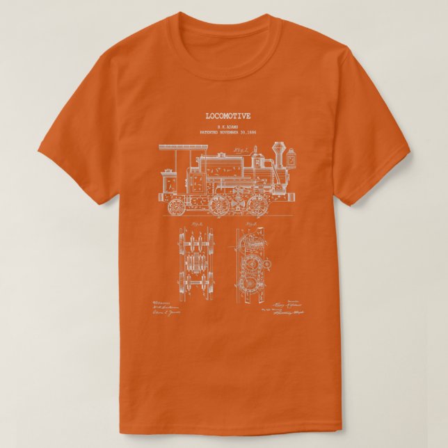 Camiseta Locomotora 6 (Diseño del anverso)
