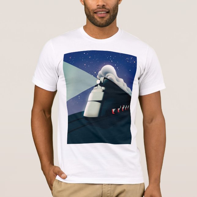 Camiseta Locomotora Art Deco (Anverso)