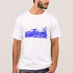 Camiseta Locomotora - Azul