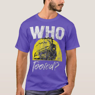 Camiseta Locomotora Conductora Que Tomó El Ferrocarril Del