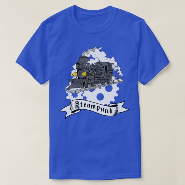 Camiseta Locomotora de vapor (Diseño del anverso)