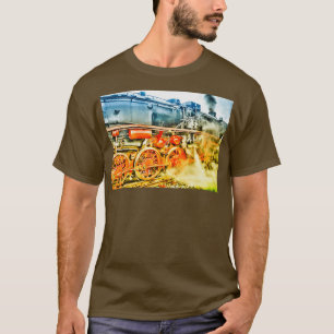 Camiseta Locomotora de vapor 12