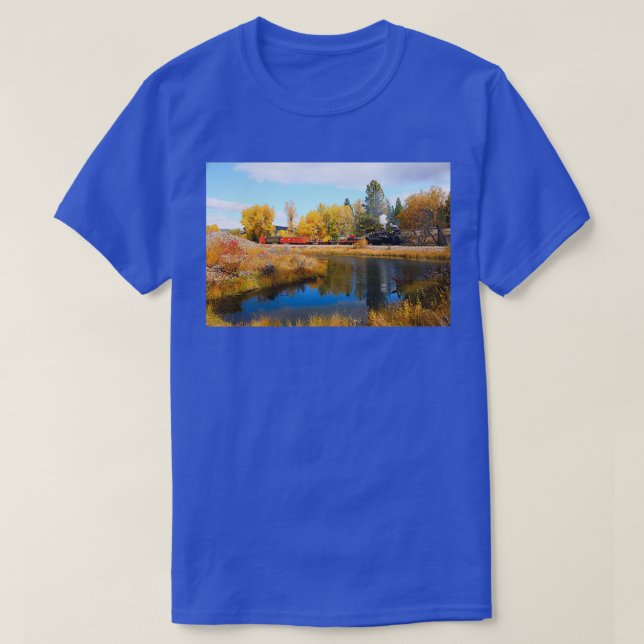 Camiseta Locomotora de vapor 16 (Diseño del anverso)