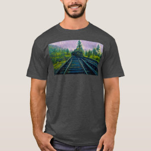 Camiseta Locomotora de vapor 3