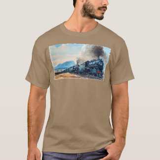 Camiseta Locomotora de vapor de doble cabezal 1