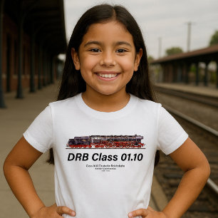 Camiseta Locomotora de vapor DRB Clase 01.10 Deutsche Reich
