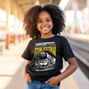 Camiseta Locomotora de vapor Flying Scotsman 1923 LNER.