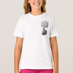 Camiseta Locomotora de vapor gruñona y loca Choo Choo para