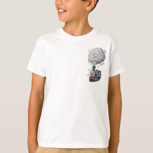 Camiseta Locomotora de vapor loca y gruñona Choo Choo para