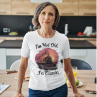 Locomotora de vapor No soy vieja Soy clásica