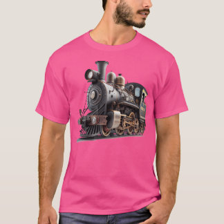 Camiseta Locomotora De Vapor Para Personas Que Les Gusta La