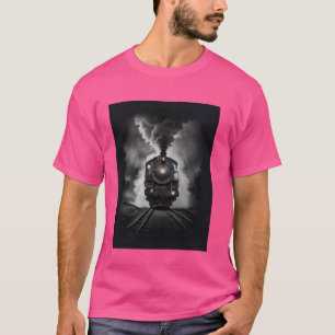 Camiseta Locomotora de Vapor Tren 4014 Ferrocarril Antiguo