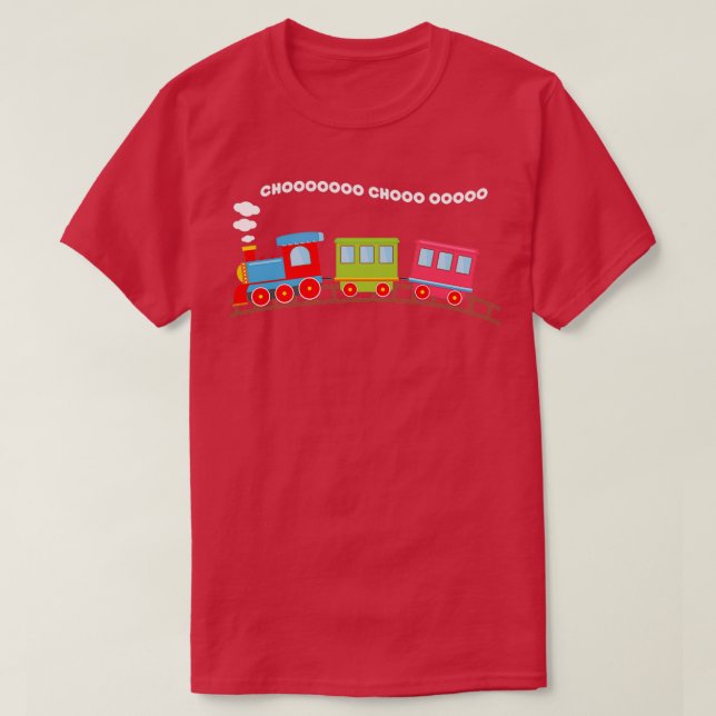 Camiseta Locomotora del conductor del tren ferroviario ferr (Diseño del anverso)