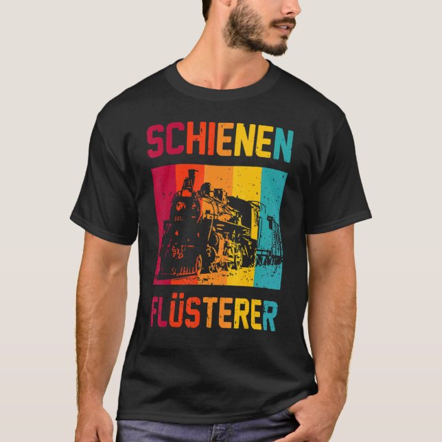 Camiseta Locomotora del Tren del Ventilador del Whisper (Anverso)