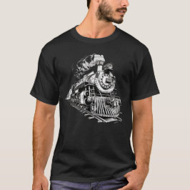 Camiseta Locomotora del tren Retro