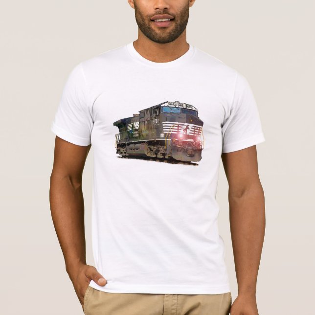 Camiseta Locomotora diesel (Anverso)