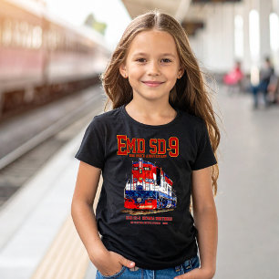 Camiseta Locomotora EMD SD-9 USA 250 Aniversario Heritage