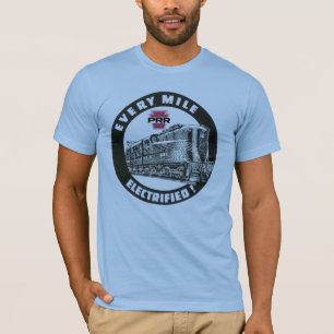 Camiseta Locomotora Ferroviaria de Pennsylvania GG-1 #4800