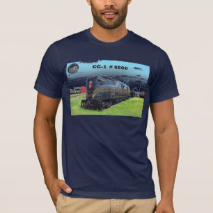 Camiseta Locomotora Ferroviaria de Pennsylvania GG-1 #4800
