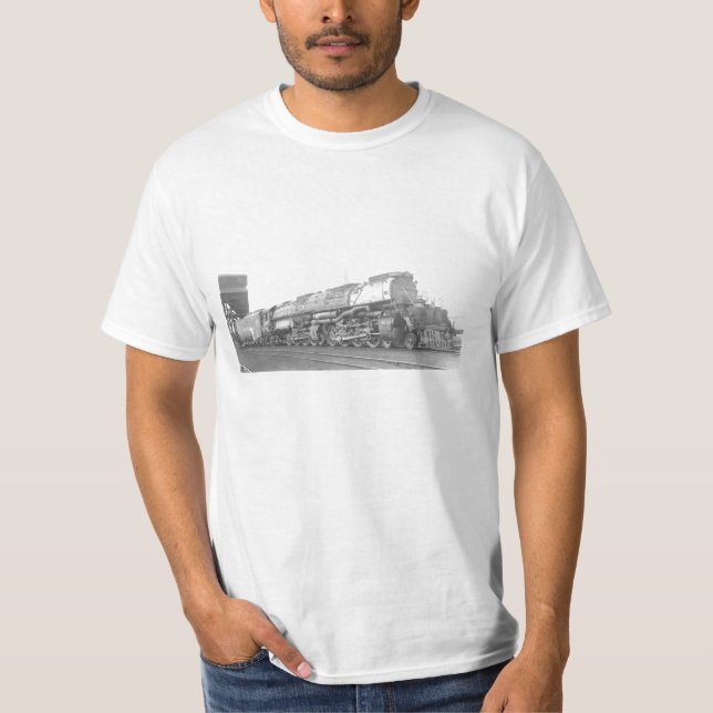 Camiseta Locomotora grande pacífica del muchacho 4-8-8-4 de (Anverso)