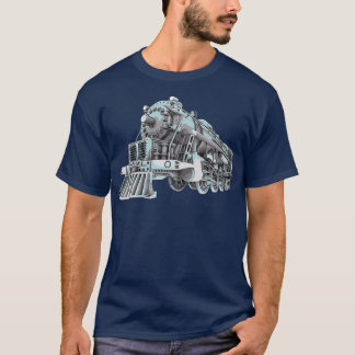Camiseta Locomotora locomotora de vapor tren 5