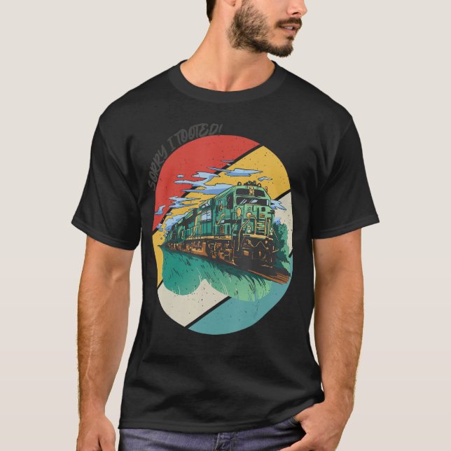 Camiseta Locomotora Perdón Por Haber Tomado El Conductor De (Anverso)