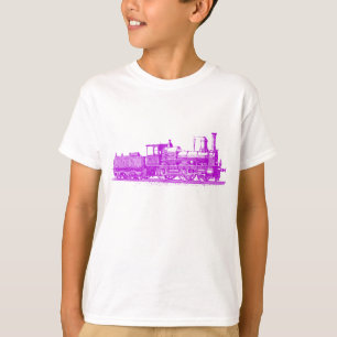 Camiseta Locomotora - Púrpura